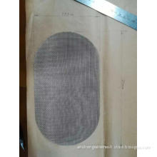 oval shape Stainless Steel Wire mesh